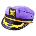 thumbnail image 1 of MasteelfCA Chapeau Marin Drôle Coloré Carte Marine Dacron Performance pour Fête Rassemblement Festival (Violet), 1 of 7