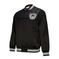 thumbnail image 2 of Men's Mitchell & Ness Black Oakland Raiders Double Down Satin Full-Snap Jacket, 2 of 7