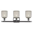 thumbnail image 2 of 516-3W-PC-G559-5ME Innovations Lighting Bridal Veil - 3 Light Bath Vanity-10 Inch Tall and 25 Inch Wide-Polished Chrome Finish-Mercury Glass Color, 2 of 2
