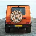 thumbnail image 6 of Naloa Rooster PVC Leather Spare Tire Wheel Cover for Car Truck SUV Camper Trailer Universal Fit many size15 inch, 6 of 6