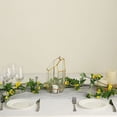 thumbnail image 6 of BalsaCircle 5 feet Yellow Silk Daisy Flowers Garland Magnolia Leaves Hanging Vine Wedding, 6 of 8