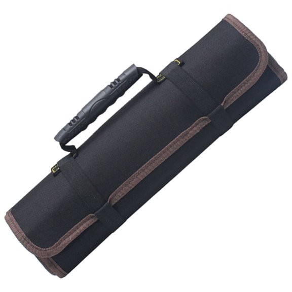 WRITWAA Storage Pouch Black Cloth 1Pack 22.99x13.95x1.97in