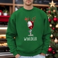 thumbnail image 5 of LIUJUNSHOP Mens Crewneck Men's Christmas Glass Themed Casual Pullover Hoodless Sweatshirt Long Sleeve, 5 of 5
