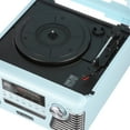 thumbnail image 6 of Victrola Retro Record Player with Bluetooth and 3-Speed Turntable, Turquoise, 6 of 6