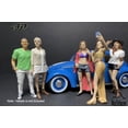 thumbnail image 3 of Partygoers Figure I, Black and White - American Diorama 38221 - 1/18 scale Figurine - Diorama Accessory, 3 of 5