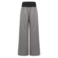 thumbnail image 5 of MaeanWide Leg Pants for Womens High Waist Elastic Palazzo Pants Trousers Culottes Loose Fitting Pants, 5 of 6