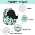 thumbnail image 4 of Tropical Leopard Backpack Cute Animal Print, Modern Cheetah Pattern School Bag for Students and Daily Use, 4 of 6