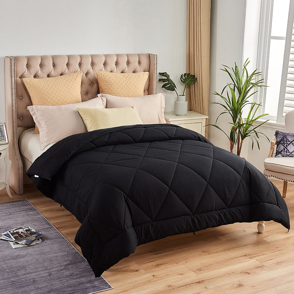 All Season Down Alternative Comforter,Quilted Duvet Insert ...