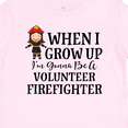 thumbnail image 4 of Inktastic Volunteer Firefighter Future Girls Girls Baby T-Shirt, 4 of 5