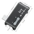thumbnail image 4 of SMSL IVY DAC MINI Portable Audio Digital to Analog Converter, AMP Headphones Amplifier USB Input Support OTG only for Android Cellphones Black, 4 of 5
