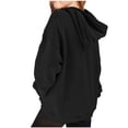 thumbnail image 5 of Zorckvet Kids Hoodie Pullover Hoodie Hooded Fleece Sweatshirt Long Sleeve Hooded Sweatshirt Soft Fleece Jacket Warm Casual Hoodie Comfortable Streetwear Hoodie Kangaroo Pocket, 5 of 7