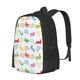 thumbnail image 1 of Balery Happy Easter Rabbit Mochila para hombre y mujer - Tela Oxford 600D resistente - Gran capacidad, resistente al agua, ideal para la escuela, viajes y senderismo, 1 of 6