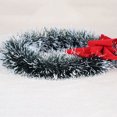 thumbnail image 2 of Corona navideña con lazo, decoración para árbol de Navidad, mini guirnalda para puerta, adornos colgantes, colgante para casa de muñecas para boda, fiesta de Navidad, 2 of 5