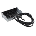 thumbnail image 1 of Optical Drive Bay Panel, Optical Drive Front Panel Hub USB3.2 GEN1 HD Sound Interface 19 Pin and 9 Pin  for PC, 1 of 7