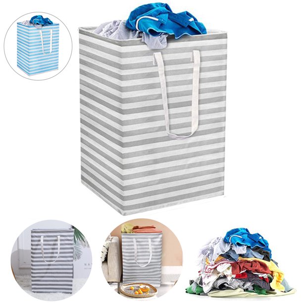 Semfri Collapsible Laundry Basket Laundry Hamper with Easy Carry