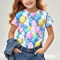 thumbnail image 4 of Amzcrzy Tenue de Pâques pour Garçons et Filles 3-14 Ans T-Shirts Unisexes à Col Rond Imprimé Mode Décontracté Été Manches Courtes Hauts pour Filles Garçons, 4 of 8