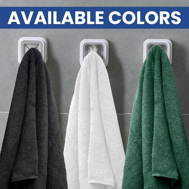 Linteum Textile Supply White Hand Towels for Bathroom 16x27 Inches 100 Cotton Zero Twist Hand Towel Set Quick Dry Highly Absorbent Spa Towels Bulk