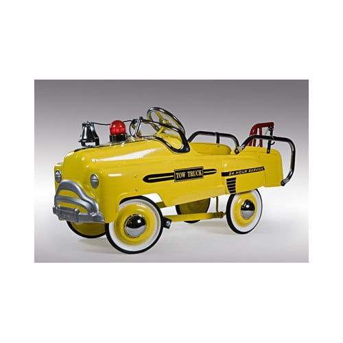 American Retro Pedal Car Tow Truck