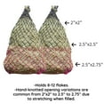 thumbnail image 2 of Derby Originals 56” Superior Slow Feed Soft Mesh Hanging Hay Net for Horses, 2 of 5