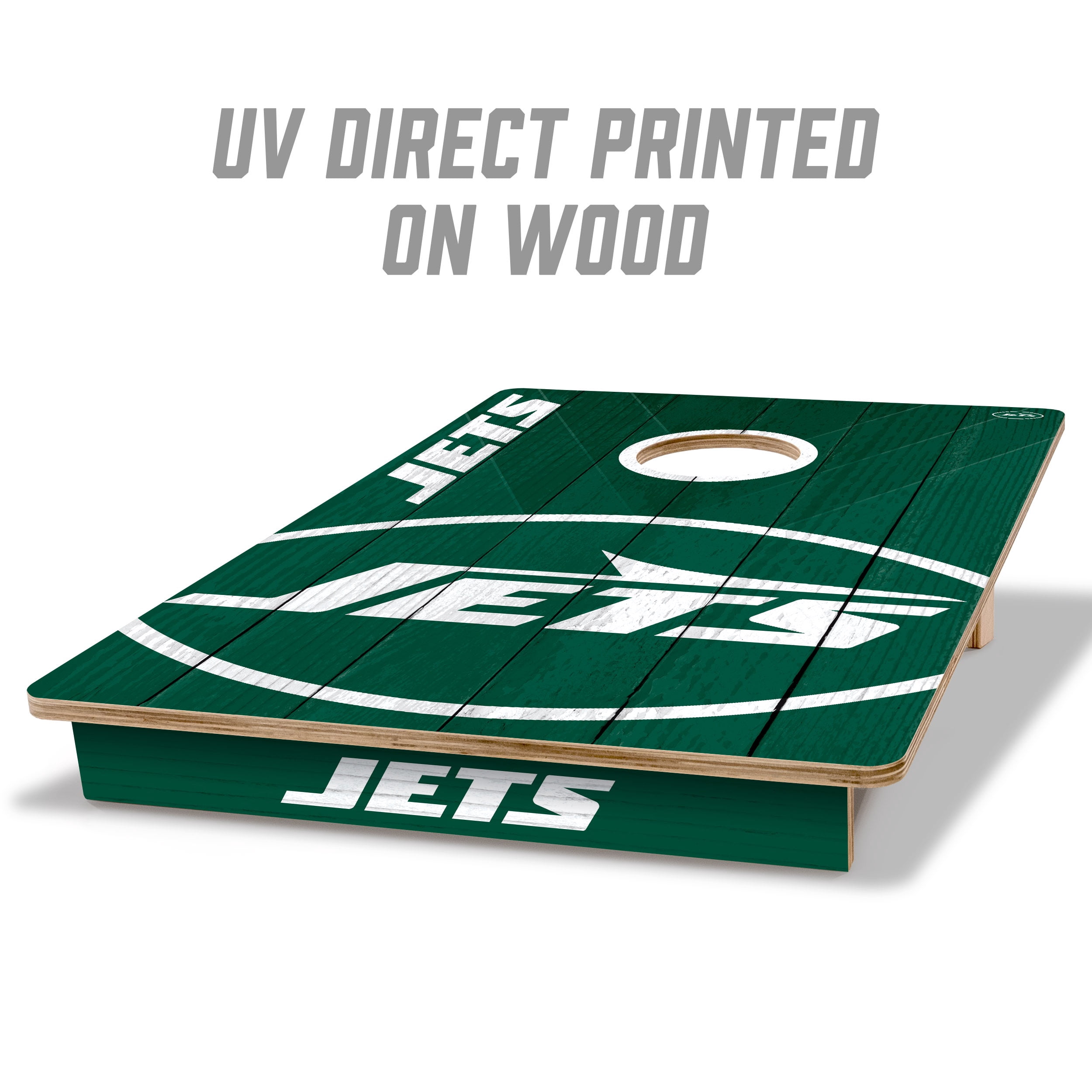 YouTheFan NFL New York Jets 2' x 3' Cornhole Game No Bags