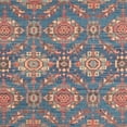 thumbnail image 6 of SAFAVIEH Saffron Jimney Geometric Cotton Area Rug, Navy/Beige, 4' x 6', 6 of 7
