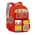 thumbnail image 4 of Hearth & Gear **Large Capacity Cute Capybara Backpack For Junior High Students Durable And Easy To Clean Ergonomic Design For Back ** Craft Storage Cabinet Craft Storage Drawers Folding Craft Table, 4 of 6