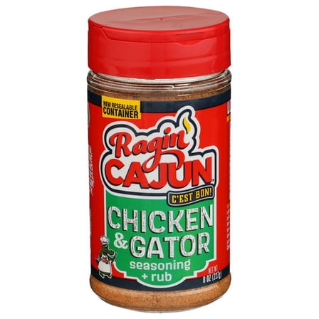 (Pack of 6) Ragin Cajun Chicken Seasoning 8 Oz