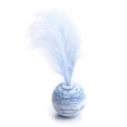 thumbnail image 1 of Cat Toy Interactive Artificial Feather Pet Ball Cat Fetch Ball Cat Teaser Toy, 1 of 10