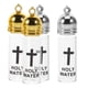 thumbnail image 3 of 4 botellas de vidrio para agua bendita para bautizos cristianos, ceremonias religiosas, rellenables, pequeñas, para agua bendita., 3 of 7