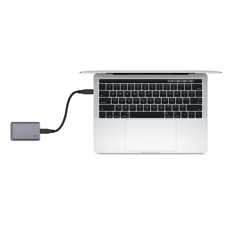 LaCie 1TB Mobile SSD Secure USB-C Drive - Gray - Education - Apple
