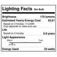 thumbnail image 2 of Westinghouse Lighting 0372400 - 25T61/2/F/IN, 2 of 2