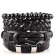 thumbnail image 1 of Pulsera de cuero tejida a mano con cuerda para hombre y mujer, sencilla, joyería, 1 of 1