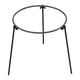 thumbnail image 1 of Soporte para ollas con trípode para fogatas, patas plegables, soporte para sartenes y woks, multifuncional para fuego abierto Anillo individual de 34 cm, 1 of 7