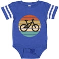 thumbnail image 3 of Inktastic Bicycle Vintage Cyclist Sunset Boys or Girls Baby Bodysuit, 3 of 5
