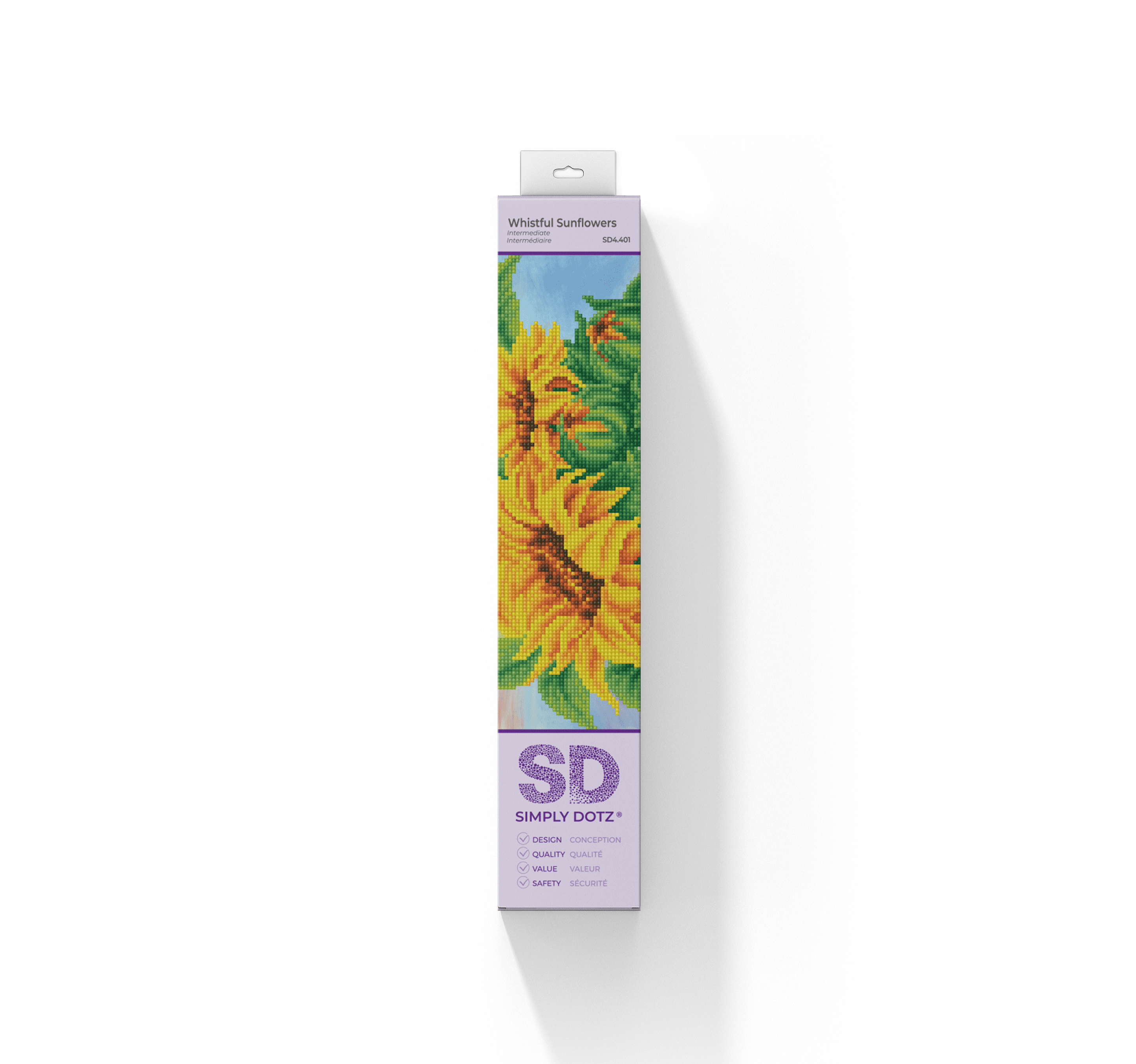 Diamond Dotz Wistful Sunflowers Floral Diamond Painting Kits for Adults - Diamond Art Kits a Relaxing Creative Craft Kit with Dotz Gems 10.6"x14.6"