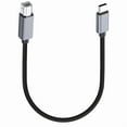 thumbnail image 2 of USB C To B Printer Cable, High Speed Nylon Braided Cord For MIDI Keyboard And DJ Controller Type-C MIDI Cable, 2 of 7