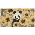 thumbnail image 2 of Panda Sunflowers Bear 3 Ring Binders 1.5 inch Hardcover File Folders with Interior Pockets A4 Size Organizer for School Office Hospital Set of 2, 2 of 8