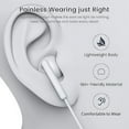 thumbnail image 4 of USB-C Headphones for iPhone 15,Type C with Microphone & Remote  in-Ear Headset Control Compatible with Smartphone iPhone 16/15 Pro/15 Pro Max, iPad Pro, 4 of 5