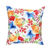 Maison Concepts Polyester Digital Print Cushion (Floral Delight) (18 X 18) - Set of 2