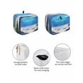 thumbnail image 2 of Fsddascl Ocean Summer Toaster Cover 2 Slice, Small Kitchen Appliance Covers, Underwater Sunlight Rock Beach Sand Toaster Oven Cover with Loop, Bread Machine Cover Polyester Dust Cover Protection, 2 of 5