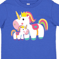 thumbnail image 4 of Inktastic Unicorn Lover Mom Daughter Grandma Grandchild Girls Toddler T-Shirt, 4 of 5