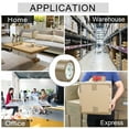 thumbnail image 7 of BOMEI PACK Heavy Duty Brown Packing Tape 6 Pack with Free Dispenser,1.88 Inch x 55 Yards,Brown Tape Refills for Industrial Shipping Box Packaging Tape for Moving, Office & Storage,Tan Color Tape, 7 of 7