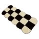 thumbnail image 4 of Alfombra de corredor NikouMX blanca y negra, 4 of 8