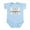 Sky Blue, variant on CafePress - Letter K: Kingston Infant Creeper - Baby Light Bodysuit, Size Newborn - 24 Months