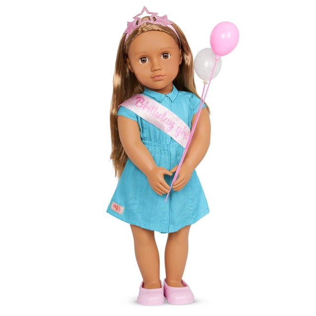 Muñeca Our Generation Anita de 45 cm con Accesorios para Fiesta de Cumpleaños