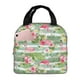 thumbnail image 1 of Easygdp Tropical Flamingo Bolsa Térmica Premium - Tela Oxford Impermeable, Gran Capacidad, Bolsillo Frontal, Unisex para Trabajo, Escuela, Actividades al Aire Libre y Picnics, 1 of 8