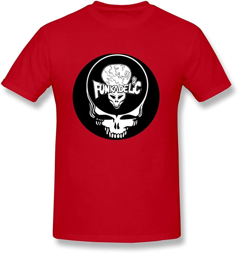 Rong'c Men's Funkadelic Logo T-shirt Red XXL - Walmart.com