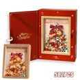 thumbnail image 2 of Bloques de construcción creativos de árbol de Navidad, juguetes de dibujo, bloques de Loz, campana de Santa MOC con luces, caja de exhibición de Navidad, regalo de Navidad, 2 of 5