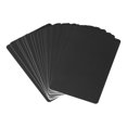 thumbnail image 1 of 20 Pack Blank Cards, Inkjet Plastic ID Card Printable Business Cards, Waterproof Double Sided Printing Black, 1 of 7