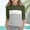 Army Green-02, variant on Sentuca Girls T Shirts 3/4 Sleeve Crewneck Pullover Shirts Stripe Block Graphic Tees for Kids Clothes Size 11-12 Years